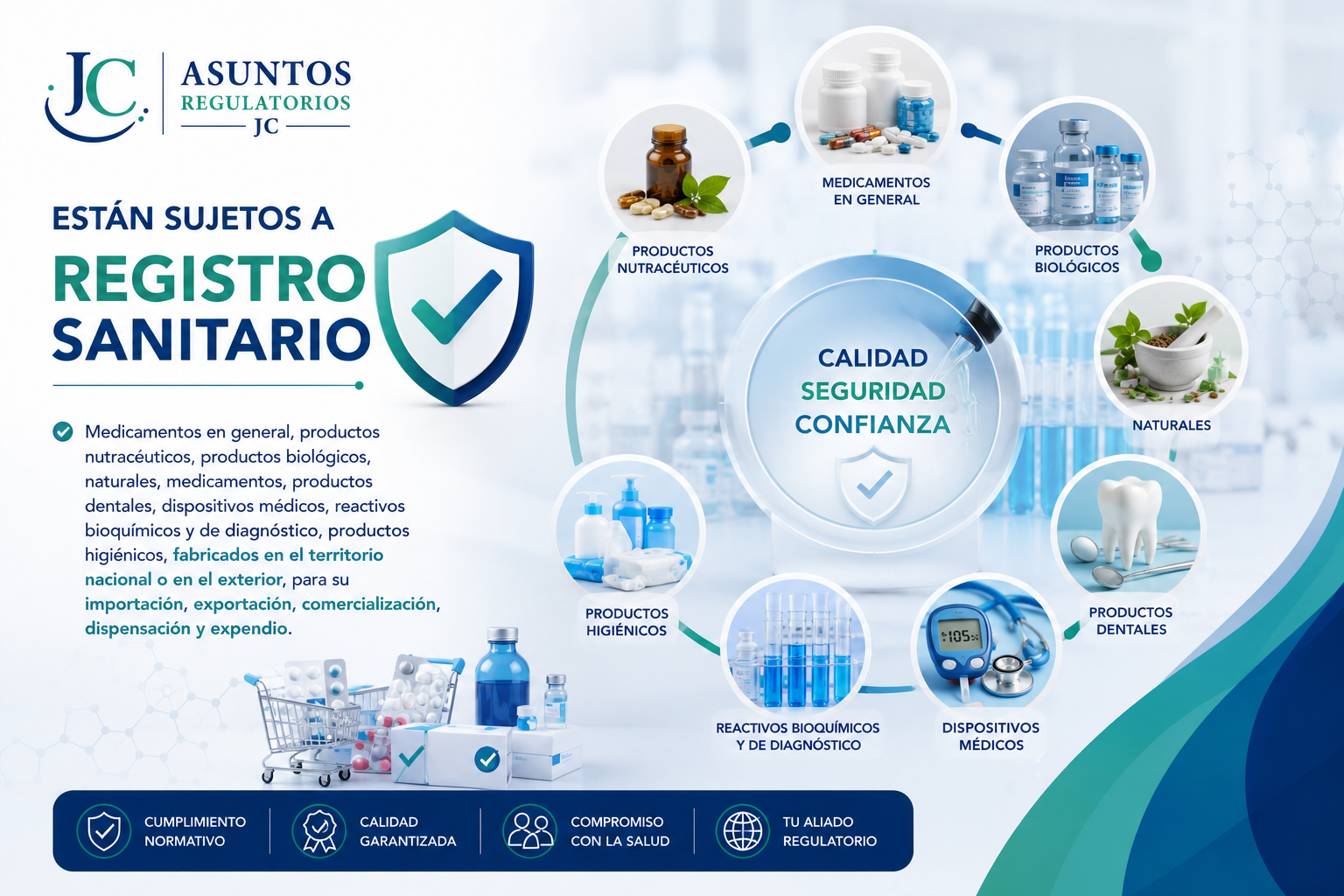 requieren registro sanitario